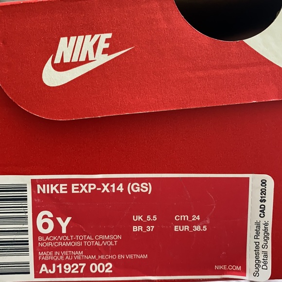 Nike EXP-X14 — black/volt-total crimson - Picture 5 of 5